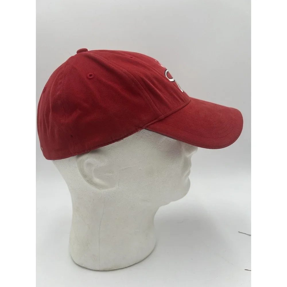 Budweiser B Logo Red Flex Fit Baseball Cap Hat Official 2004 Anheuser Busch